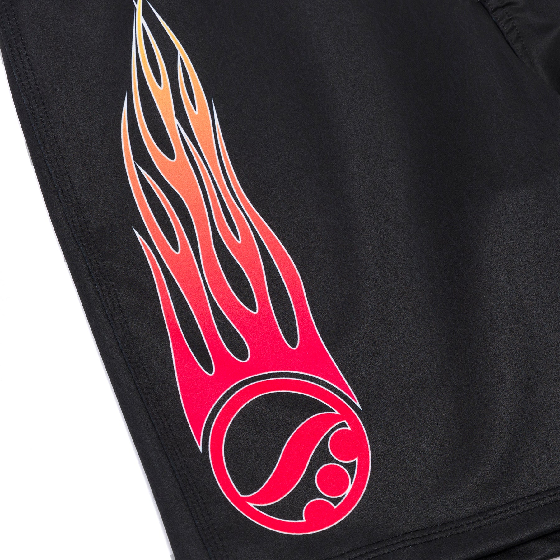 Flames Fitted Shorts - Image 4